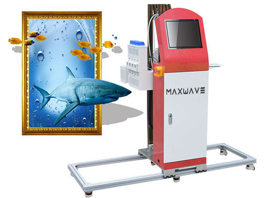 HD 2.5m Height Mural Printing Machine Ultraviolet 3D Printer For Wall Painting