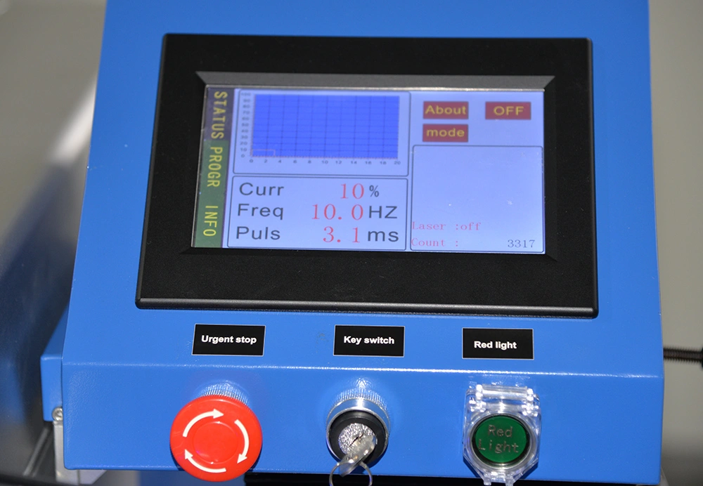 Machine de haute qualité de soudure laser de YAG pour la soudeuse de réparation de moule d'or